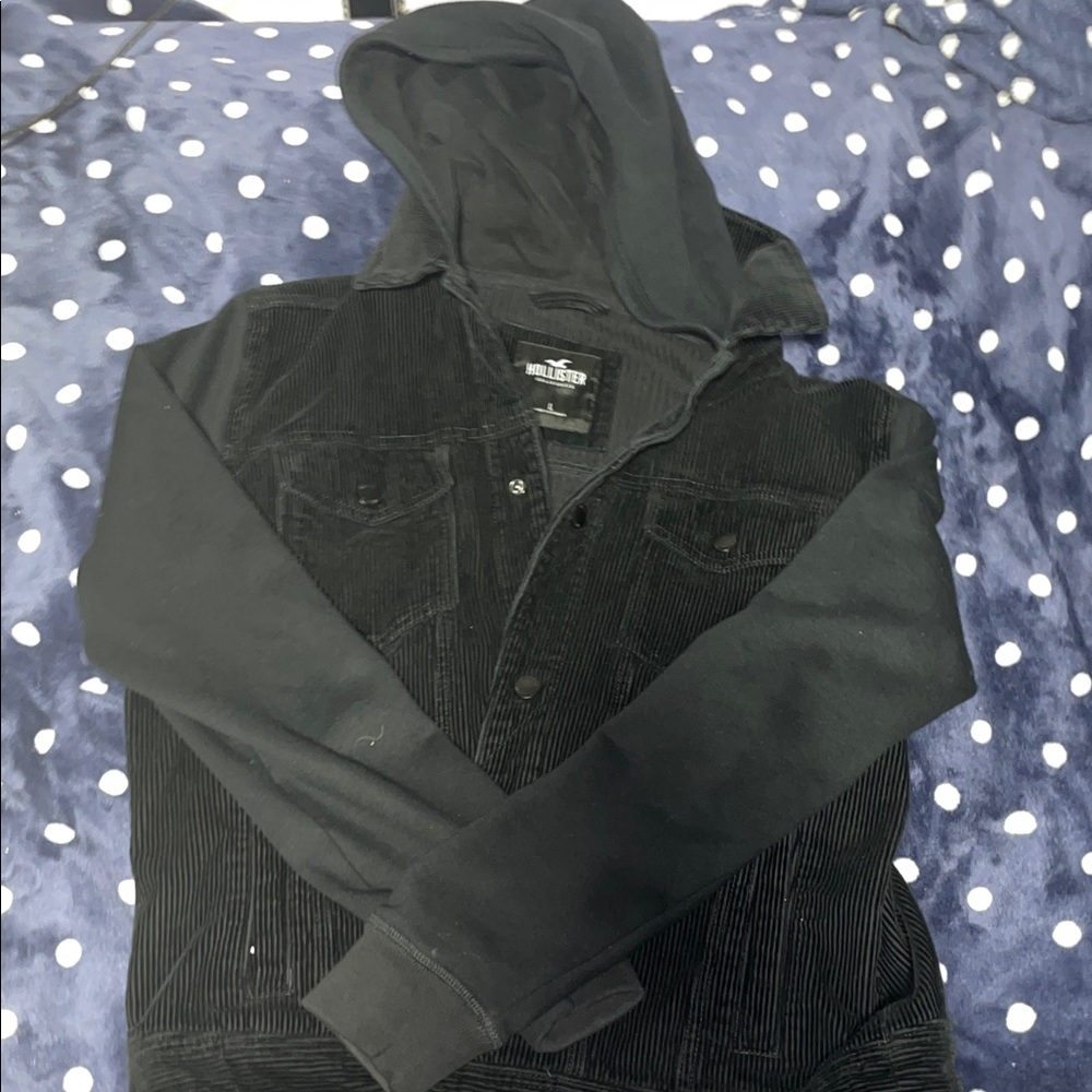 Hollister Black Hooded Jacket